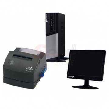 Kit Bematech - Computador RC-8400 Com Monitor LED LM-15 e Impressora MP-2100 TH FI